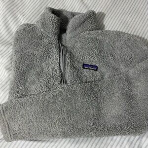 Patagonia Zip-Up Sweater in Gray